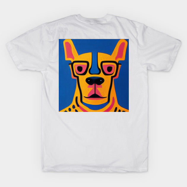 Funny Keith Haring, Dog by Art ucef